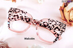 Pink Leopard Print Glasses