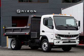 RIZON Class 4 and 5 all electric Truck. (CNW Group/RIZON)