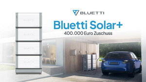 BLUETTI Launches Solar+ Program in Germany, Offering Up to 400,000 Euros in Cash Subsidies for Powering Home and EV with Solar