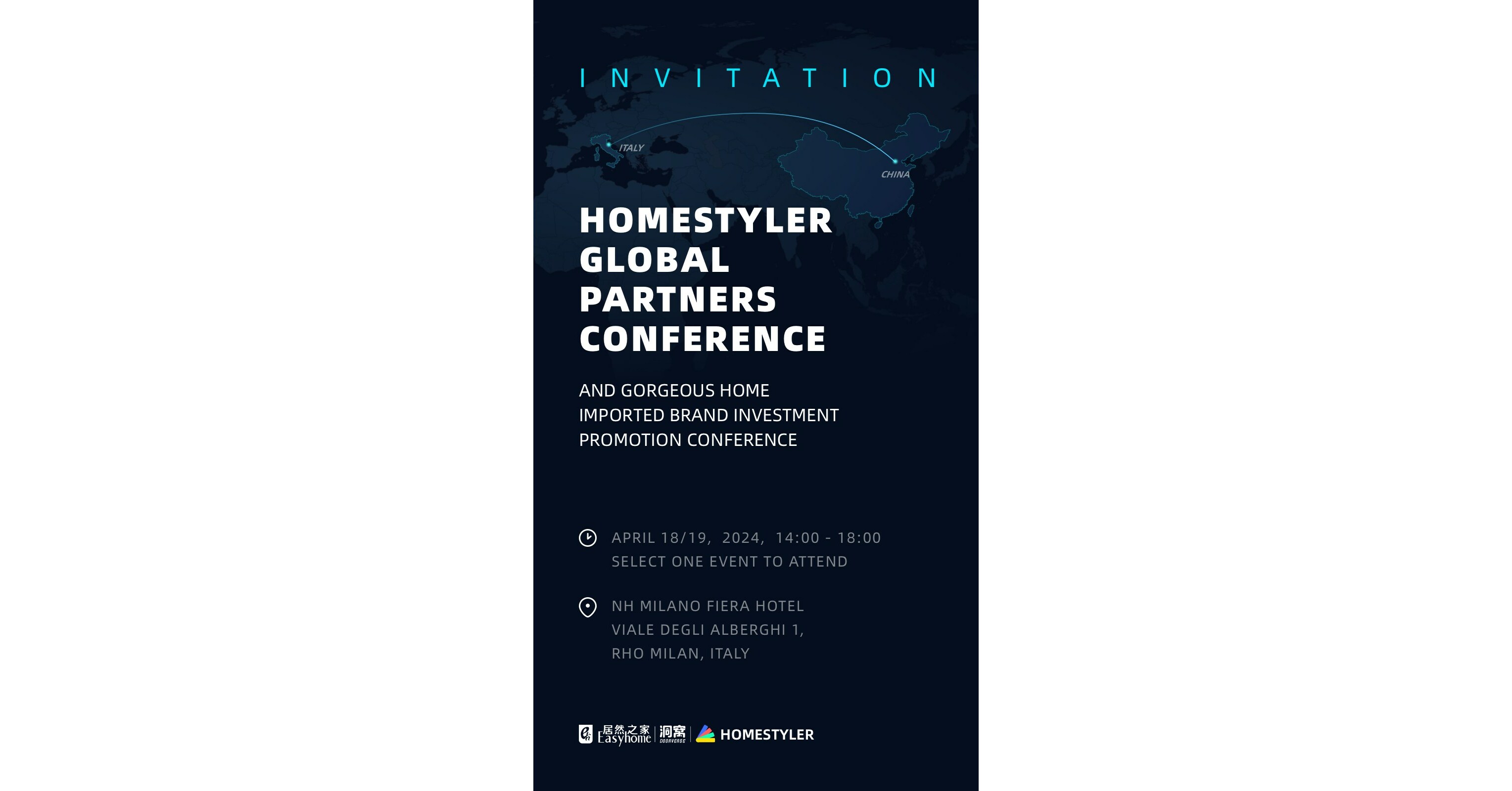 Easyhome et Homestyler accueilleront la conf&eacute;rence des partenaires mondiaux au 2024 Salone Del Mobile Milano