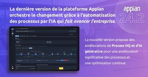 La dernière version de la plateforme Appian orchestre le changement et fait progresser les entreprises avec l'AI Process Automation