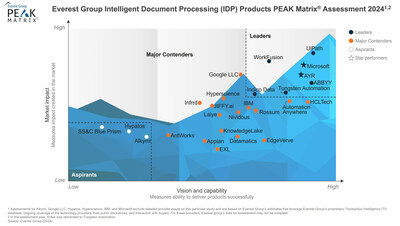 Everest Peak Matrix for Intelligent Document Processing 2024
