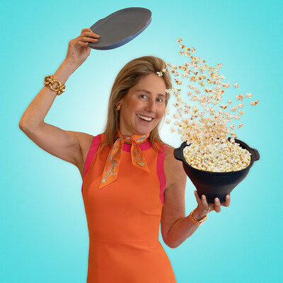 Tupperware President and CEO Laurie Ann Goldman bursting with pride that Tupperware was ranked lucky number 13 on Newsweek's 2024 Most Trustworthy Companies list in consumer goods.  Consumers love and trust Tupperware products, like the new Tupperware® WowPop microwave popcorn maker.