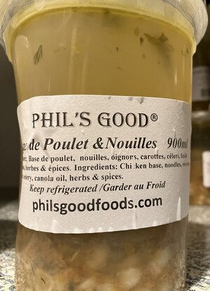 Présence non déclarée de plusieurs allergènes dans diverses soupes et sauces préparées et vendues par l'entreprise Phil's Good