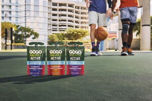 GoGo squeeZ® Shows Off Older, More Active Side with New GoGo squeeZ® Active Fruit Blend with Electrolytes