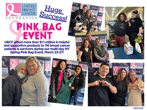 Pink Bags &amp; Joyful Hearts: UBCF's Successful Homecoming Event Pampers 116 Breast Cancer Patients and Survivors