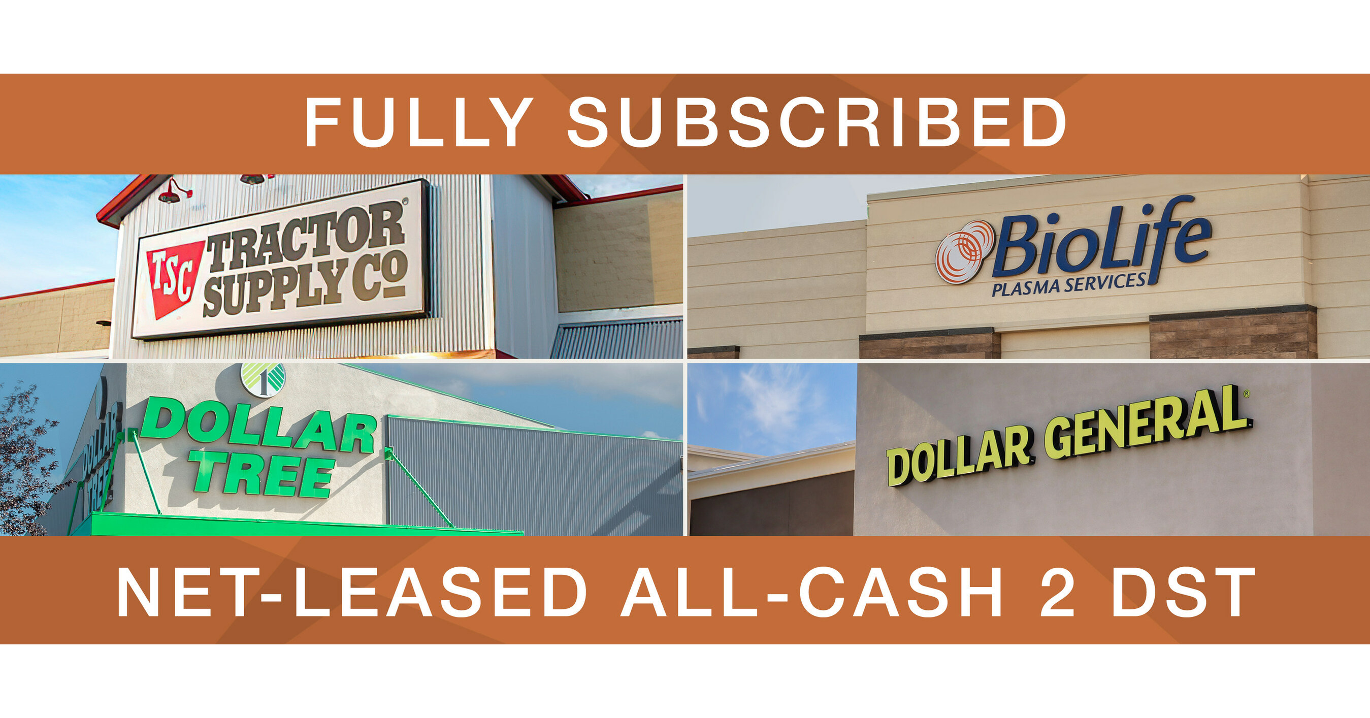 Net-Leased All-Cash 2 DST property