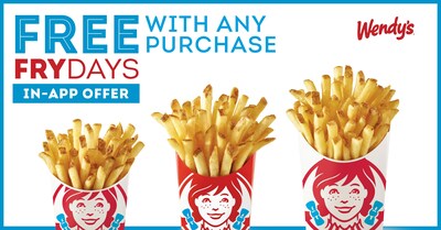 Best FRYday Yet: Wendy’s Drops Free Any Size Hot & Crispy Fries With Purchase In-App Offer EVERY Friday Beginning April 19