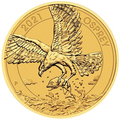 ¼ oz Gold Australian Osprey Coin available at AllegianceGold.com