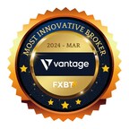 شركة Vantage Markets تفوز بجائزة "أكثر الوسطاء ابتكارًا" من منصة FXBT وتعيد تعريف مفهوم تمكين المتداولين