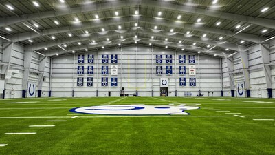 Expressing his enthusiasm regarding the partnership with the Indianapolis Colts, Hellas President and CEO Reed J. Seaton stated, "Hellas is committed to providing the highest quality turf system, including the Cushdrain pad and organic infill, to ensure the safest playing surface for athletes at the highest level."