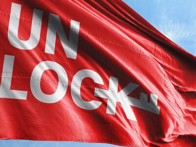 The Unlock Health flag waving in the wind symbolizes unity and pride in the collective efforts of the Unlock community and represents our stake in the ground that Unlock represents something fundamentally different.