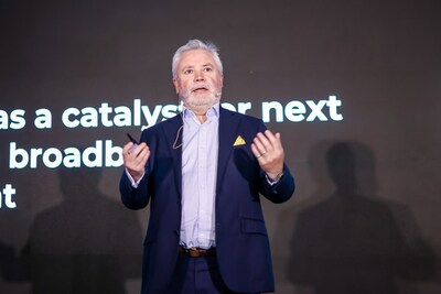Martin Creaner, Director General de la WBBA (PRNewsfoto/Huawei)