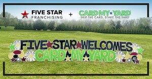 Five Star Franchising Acquires Card My Yard