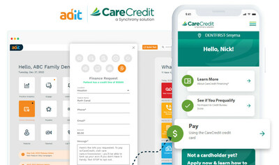 This new partnership with Adit will integrate CareCredit into 
