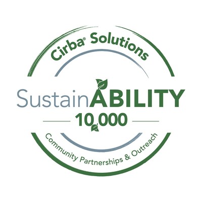 Through this initiative, Cirba Solutions is committing to 10,000 hours of community enhancement, sustainability, and education in communities across North America. SustainABILITY 10,000 focuses on Cirba Solutions' ongoing commitment to service and increasing consumer education and awareness of battery recycling in local communities.