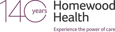 Homewood Health 140 logo (CNW Group/Homewood Research Institute)
