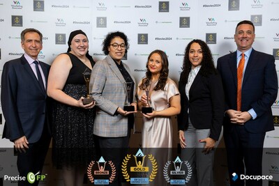 Docupace Team celebrates at 18th Annual Stevie Awards