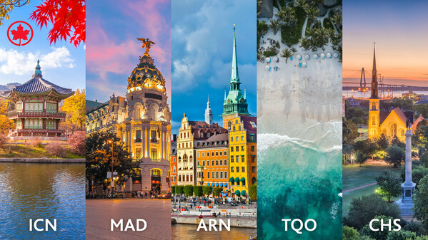 Air Canada customers have a wide range of exciting options across Europe and Asia this summer, along with a choice of 120 destinations in North America. (CNW Group/Air Canada)