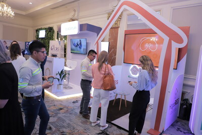Founder companies developed exposition booths that visually demonstrated how they are building a brighter future for many by investing in the economic, social, and environmental development of the Northern Triangle region of Central America.