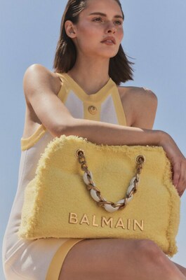 The exclusive collection evokes the spirit and colors of the South of France. Courtesy of Neiman Marcus