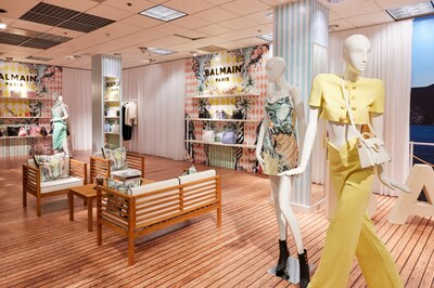 Balmain Beach Club is the latest iteration of Neiman Marcus' ?Retail-tainment' strategy. Credit: Robie Robinson for Neiman Marcus