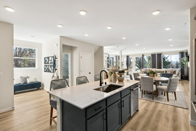 Main Living Area in Sienna Floor Plan | Lakeview Terrace by Century Communities | New Build Homes Near Seattle, WA