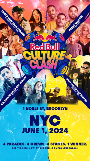 RED BULL CULTURE CLASH RETURNS TO NEW YORK CITY ON JUNE 1ST