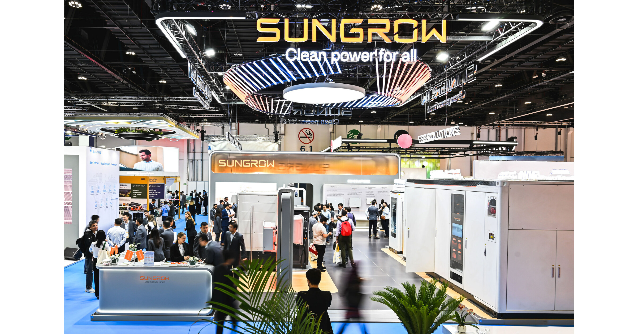 WFES 2024 Sungrow Showcases its Advanced AllScenario Renewable Energy