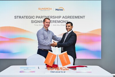 Sungrow signed a strategic partnership agreement with Menlo