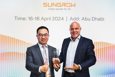 EUPD Research awards Sungrow as the Top Brand PV in MENA