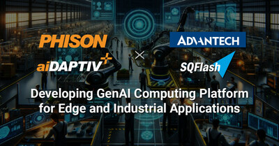 Advantech and Phison develop GenAI computing platform for edge and industrial applications