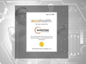Hyde Park Capital Advises Accuhealth on Growth Investment from Sunstone Partners