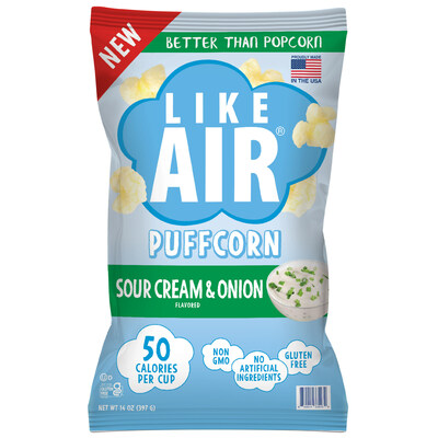 Like Air® Sour Cream and Onion Puffcorn Exclusive to BJ's Wholesale Club