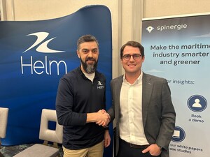 Helm Operations and Spinergie partnership brings advanced fleet optimization capabilities
