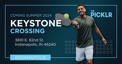 The Picklr - Indianapolis Keystone Crossing club announced it will be opening on the north side of Indianapolis in Summer of 2024. The first Picklr location in Indiana and part of the fast-growing Picklr pickleball franchise, The Picklr Keystone Crossing will be the first of more than five clubs to open in the greater Indianapolis area.