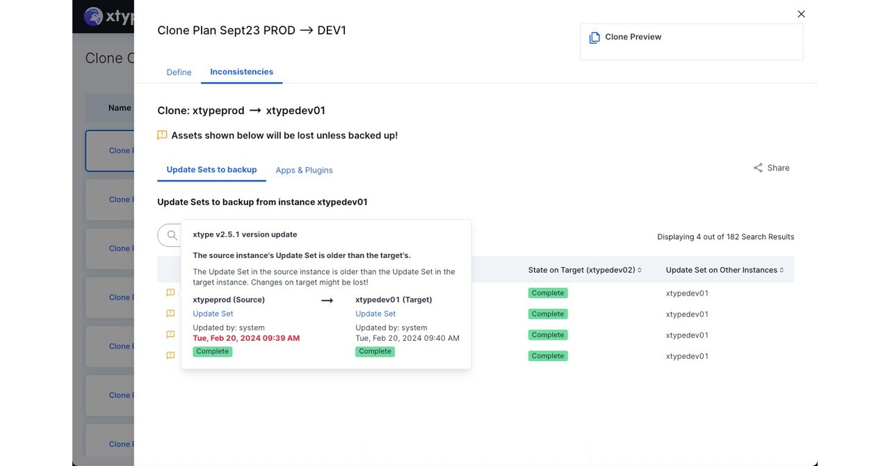 xtype Unveils Clone View to Solve ServiceNow Customers' Biggest Cloning