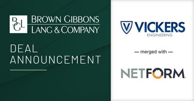 Brown Gibbons Lang & Company (BGL) is pleased to announce the merger of Vickers Engineering (Vickers), a leading provider of mission-critical, highly engineered metal components and assemblies for the automotive and industrial markets, with Netform, a leading manufacturer of advanced flow-formed and cold-formed components and assemblies primarily focused on transmission and propulsion applications.