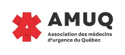 Logo Association des médecins d'urgence du Québec (Groupe CNW/Association des médecins d'urgence du Québec)