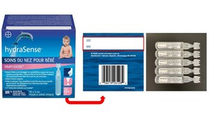 Alerte média : Bayer rappelle deux lots d'hydraSense® Soins du nez pour bébé Simplidose® en raison d'une contamination possible