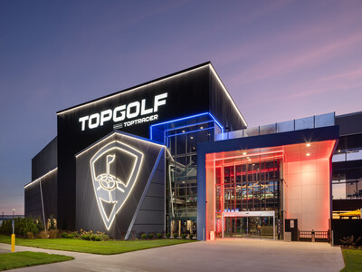 The company's 100th global outdoor Topgolf venue opens May 3 in Montebello, California.