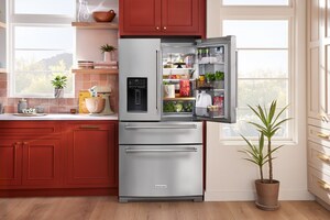 KITCHENAID® BRAND WOWS FROM THE INSIDE OUT WITH NEW MULTI-DOOR FRENCH DOOR REFRIGERATOR WITH PLATINUM INTERIOR