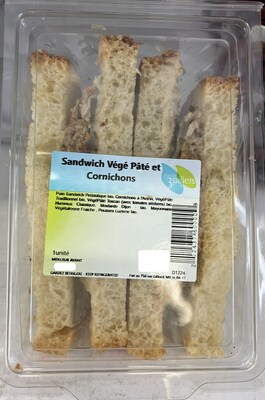 Sandwich végé-pâté (Groupe CNW/Ministère de l'Agriculture, des Pêcheries et de l'Alimentation)