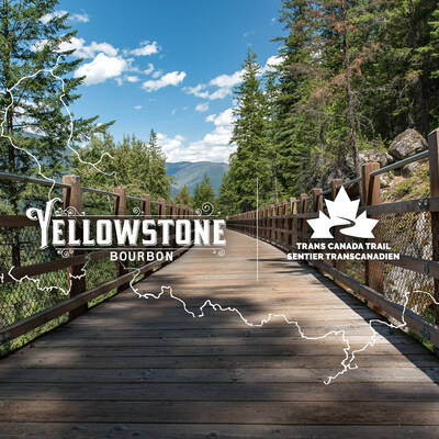 Yellowstone Bourbon versera une contribution de 40 000 $ CAD au Sentier Transcanadien pour soutenir la construction, l'entretien et la protection du vaste rseau de sentiers urbains et ruraux, qui s'tend sur plus de 28 000 kilomtres sur terre et sur l'eau - le plus long sentier rcratif au monde. (Groupe CNW/Yellowstone Bourbon)