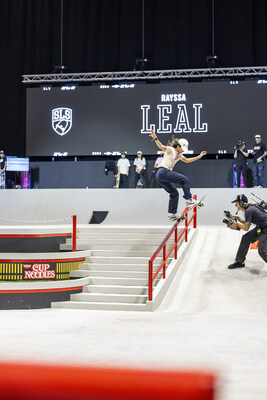 Monster Energy’s Rayssa Leal Takes First Place in the Women’s Skateboard Street at SLS San Diego 2024