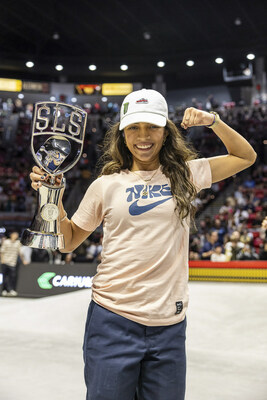 Monster Energy’s Rayssa Leal Takes First Place in the Women’s Skateboard Street at SLS San Diego 2024