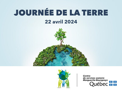 Jour de la Terre, dveloppement durable CSSMB (Groupe CNW/Centre de services scolaire Marguerite-Bourgeoys)