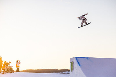 Monster Energy's Patrick Hofmann Takes First Place in Men’s Best Style at the Rip Off Session Snowboard Competition Hosted by Sven Thorgren in Sweden