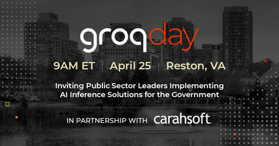 Register for the first Public Sector-focused GroqDay at groq.link/regfedgroqday.