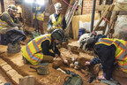 Archaeologists Discover Two Intact, Sealed 18th Century Glass Bottles During Mansion Revitalization at George Washington's Mount Vernon